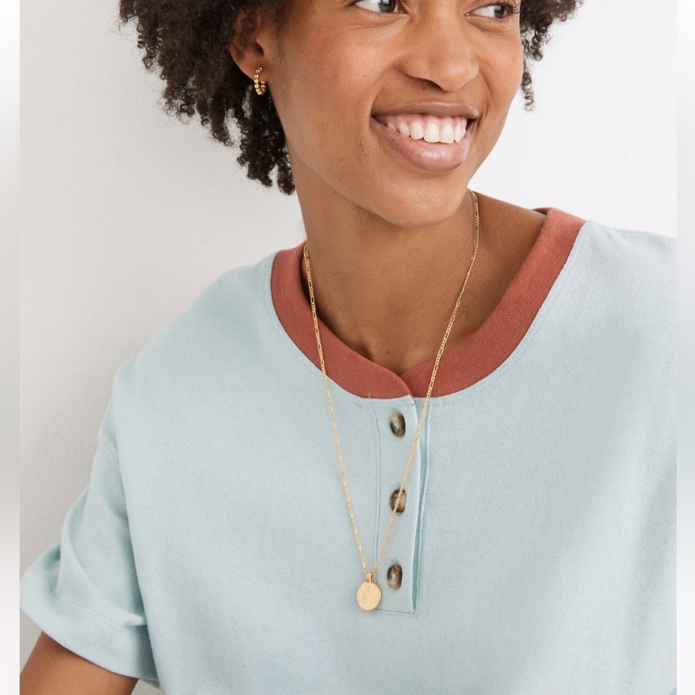 Madewell Parkview Ringer Henley Tee